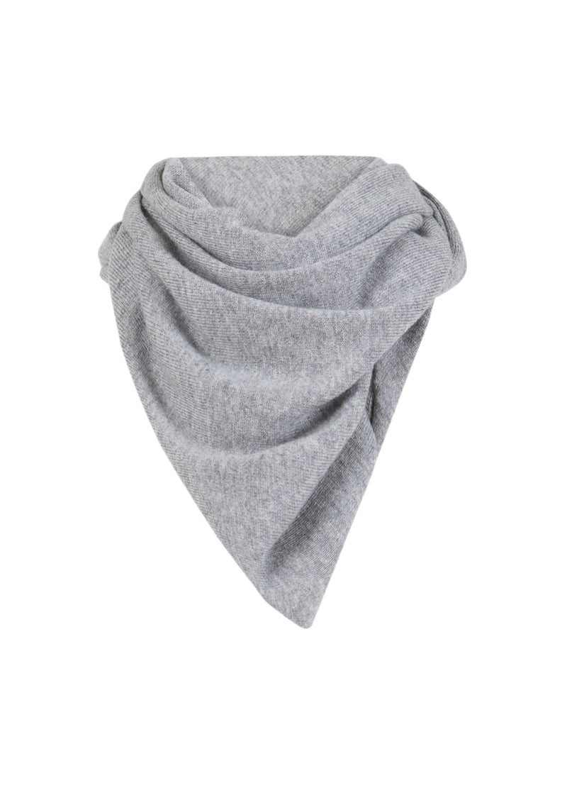 CC Heart CC HEART SOFT TREKANT TØRKLÆDE Accessories Grey melange - 142