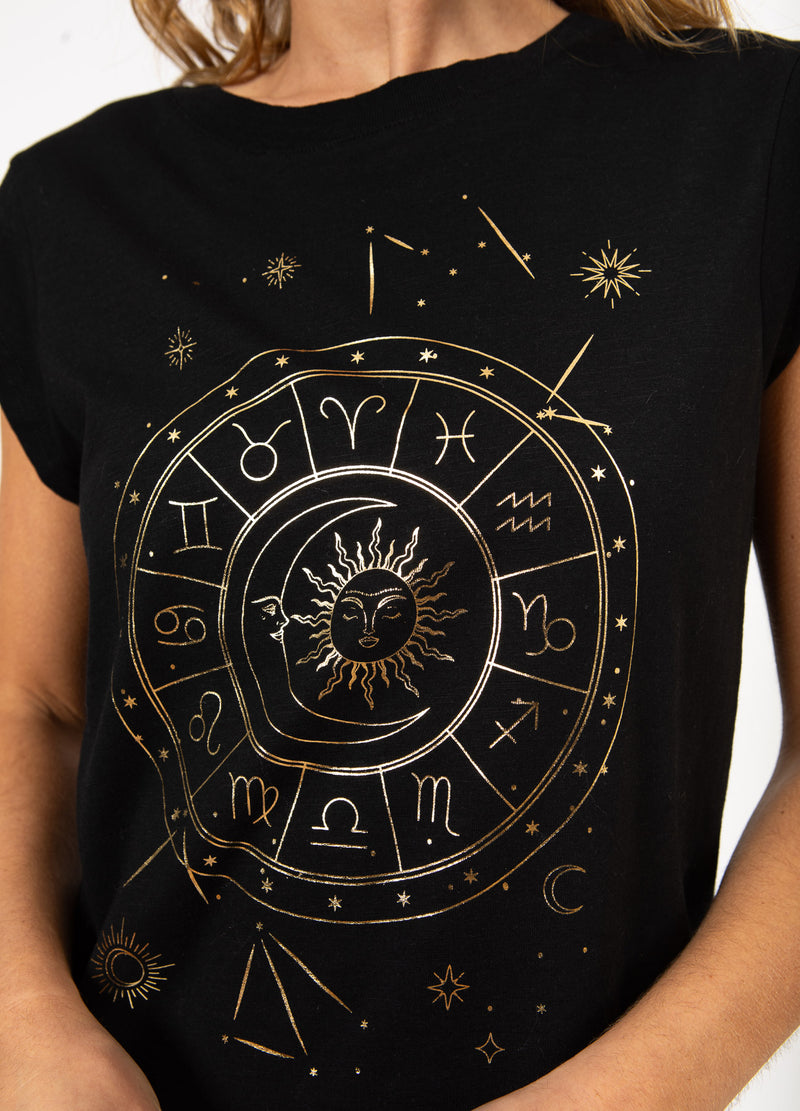 CC Heart CC HEART SOLEIL TEE - KORT ÆRME T-Shirt Black - 100