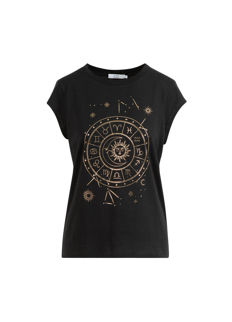 CC Heart CC HEART SOLEIL TEE - KORT ÆRME T-Shirt Black - 100