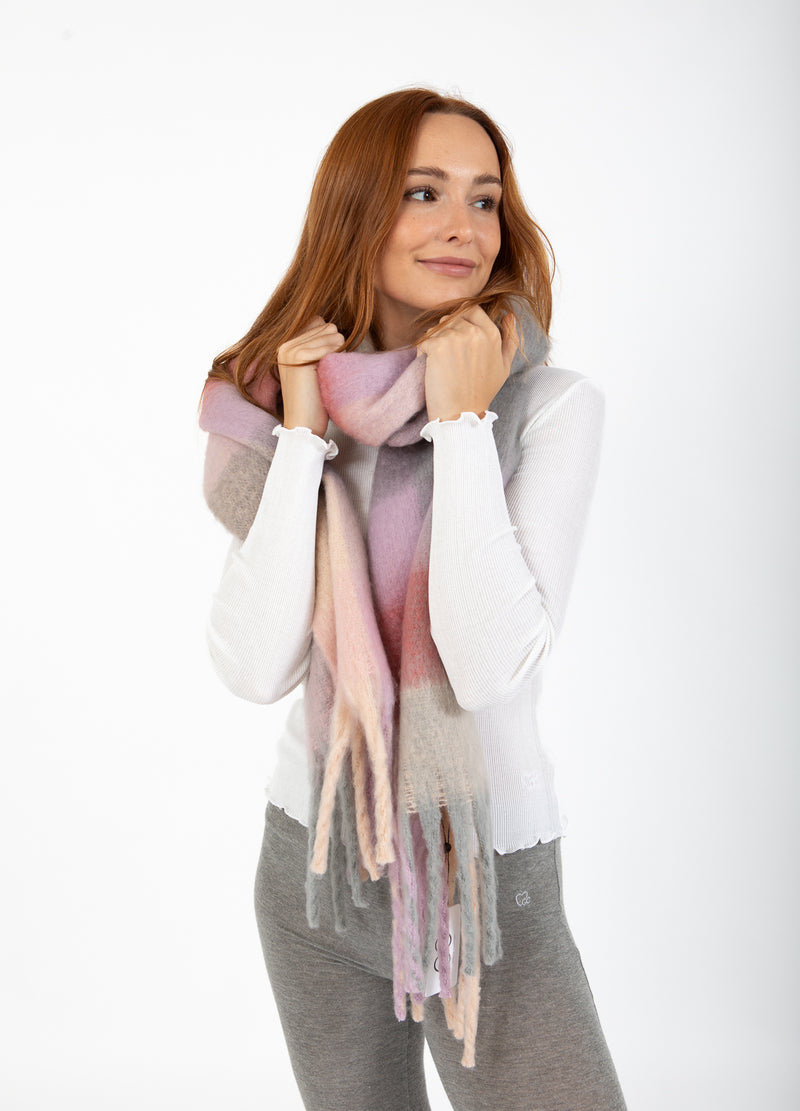 CC Heart CC HEART STORT TERNET TØRKLÆDE Accessories Rose/pink mix - 670