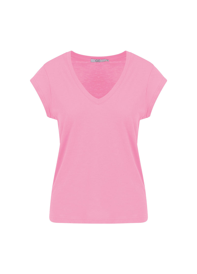 CC Heart CC HEART V-HALS T-SHIRT T-Shirt Baby pink - 615