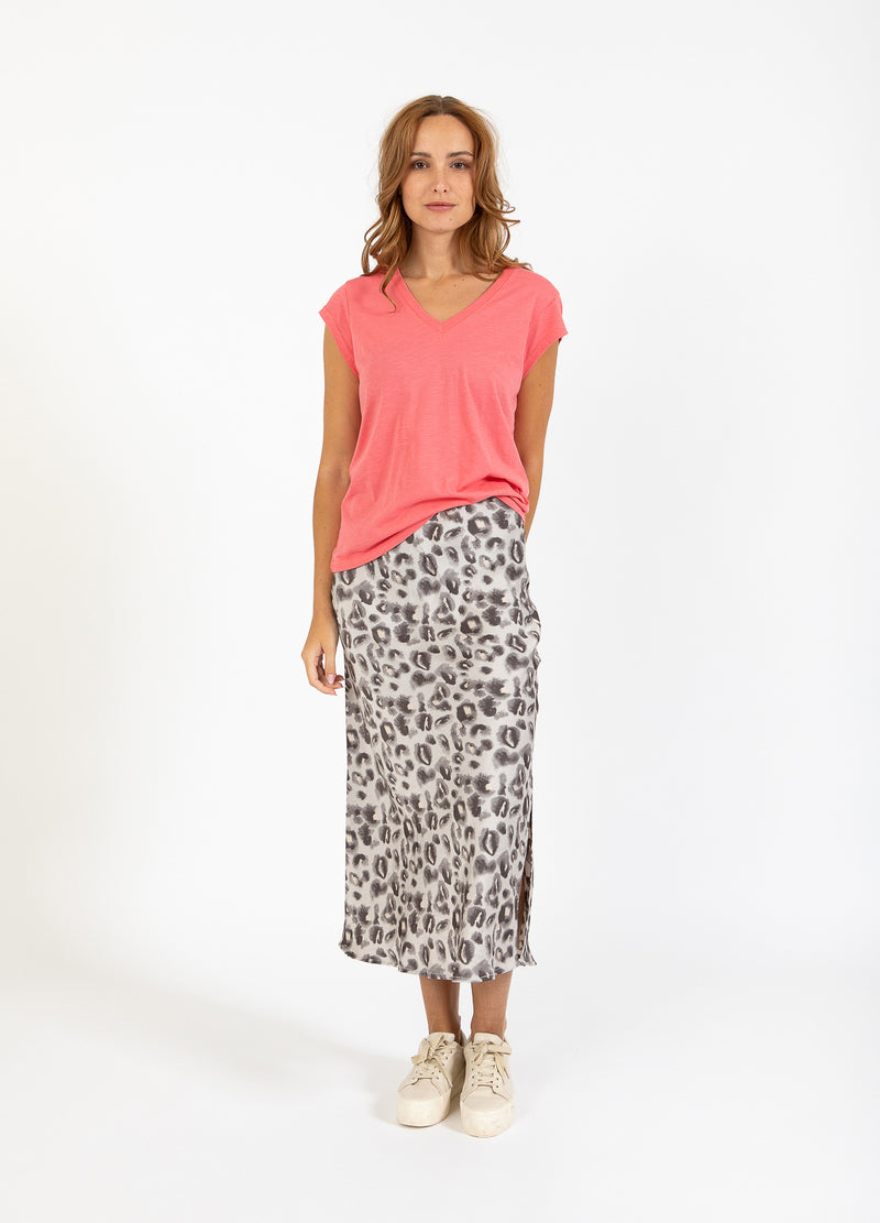 CC Heart CC HEART V-HALS T-SHIRT T-Shirt Coral paradise - 637