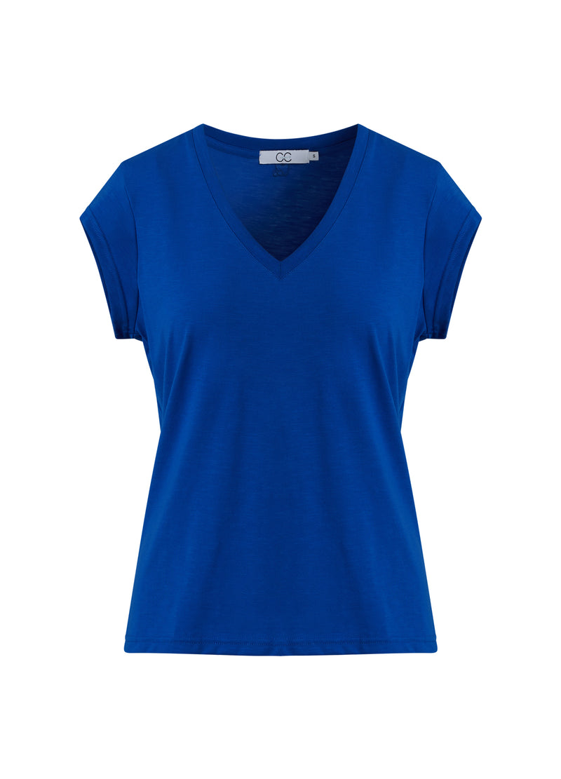 CC Heart CC HEART V-HALS T-SHIRT T-Shirt Electric blue - 578
