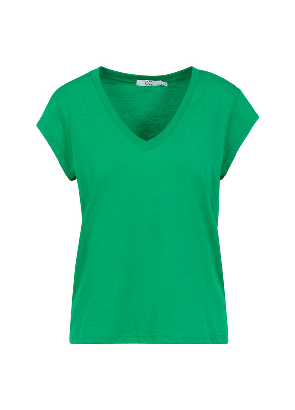 CC Heart CC HEART V-HALS T-SHIRT T-Shirt Emerald green - 402