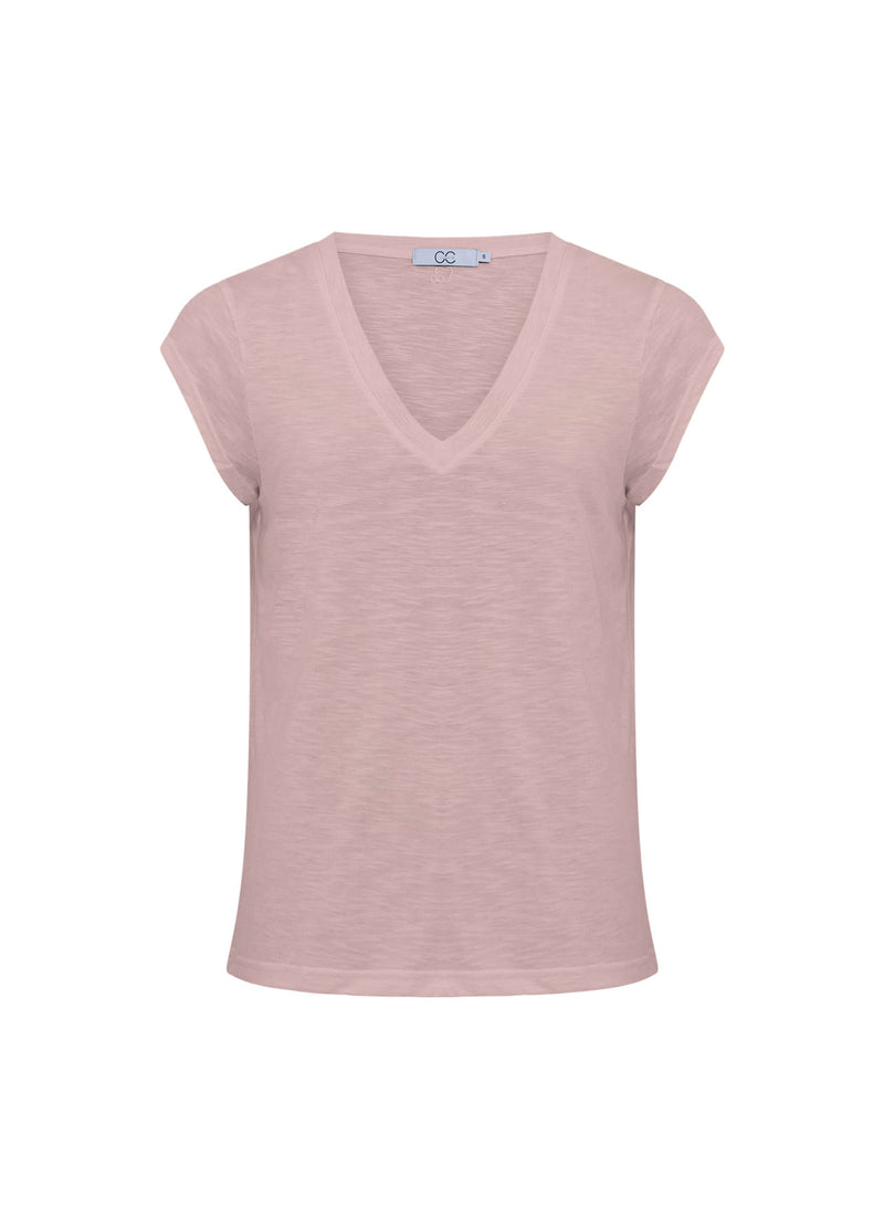CC Heart CC HEART V-HALS T-SHIRT T-Shirt Old rose - 690