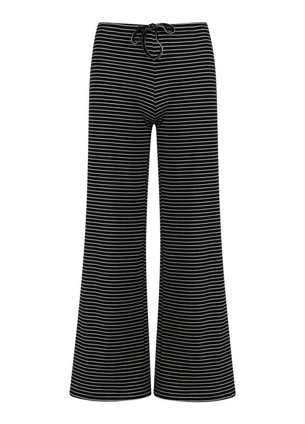 CC Heart CC HEART KAROLINE RIB BUKSER Pants Navy/offwhite stripe - 501