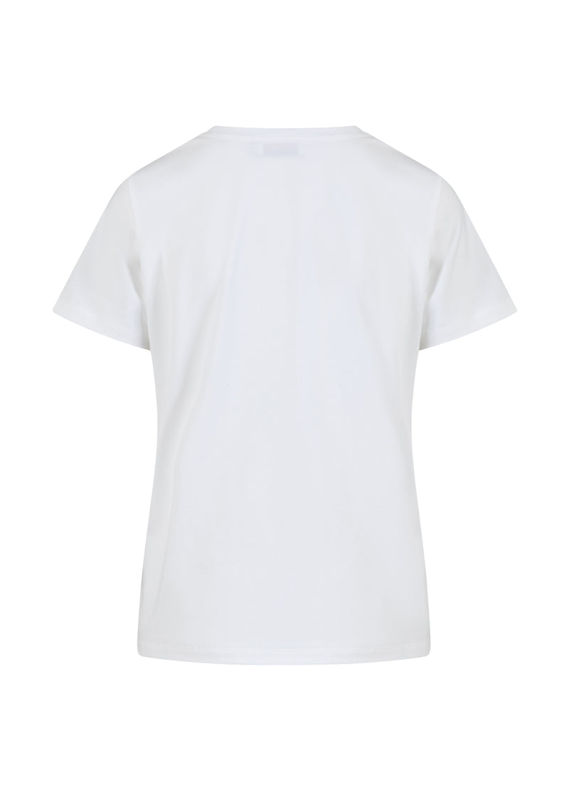 Coster Copenhagen CC RHINSTEN T-SHIRT T-Shirt White - 200