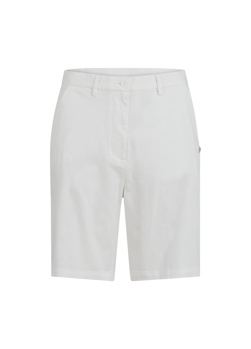 Coster Copenhagen CITY SHORTS - PETRA FIT Shorts White - 200