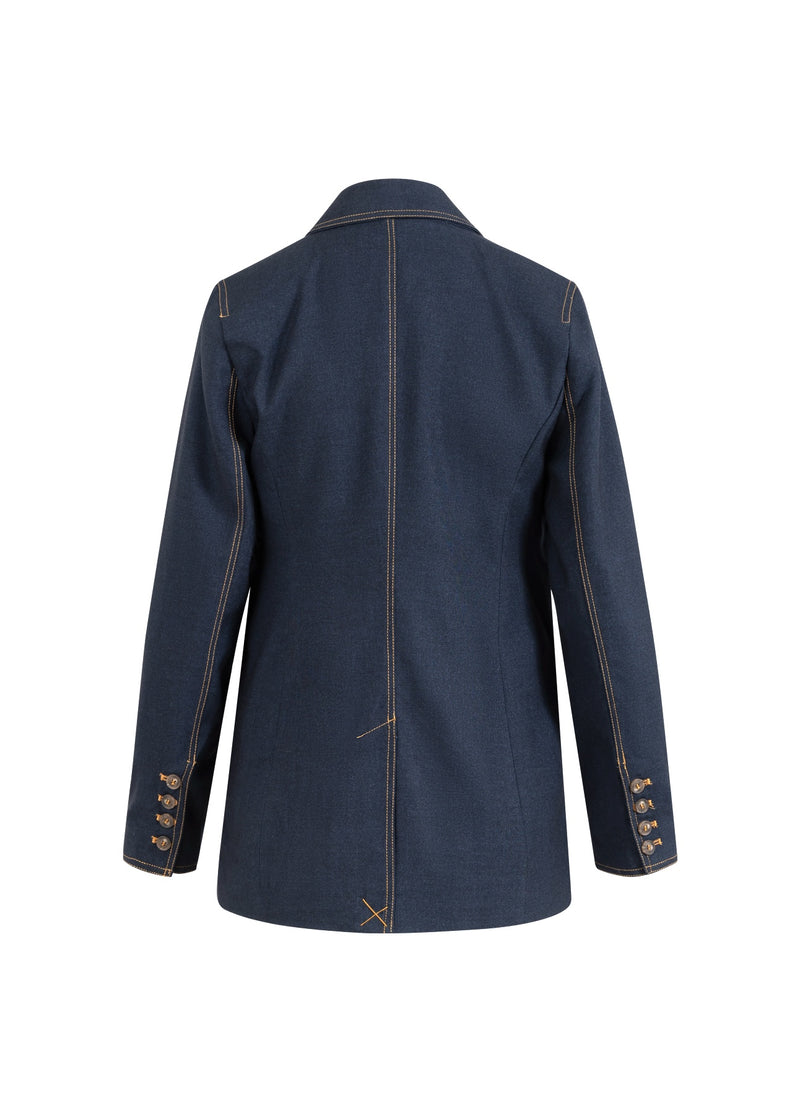 Coster Copenhagen DOBBELTBRYSTET BLAZER Blazer Night blue - 513