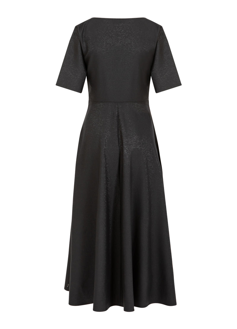 Coster Copenhagen DRAPERET GLIMMERKJOLE Kjole Black - 100