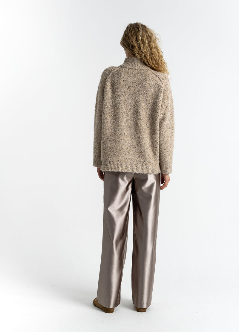 Coster Copenhagen GLITTERBUKSER - PETRA FIT Pants Champagne - 299
