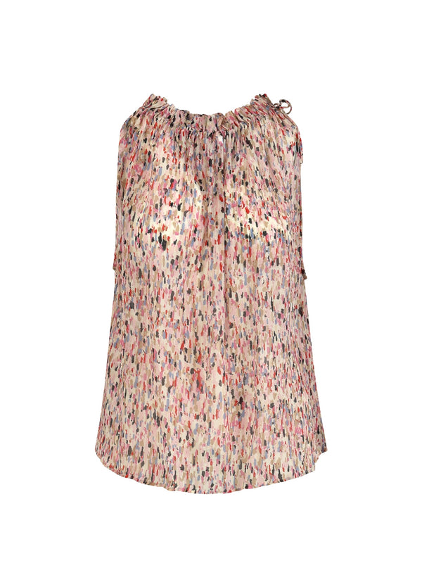 Coster Copenhagen HALTERNECK I MULTI SPLASH PRINT Shirt/Blouse Multi splash print - 974