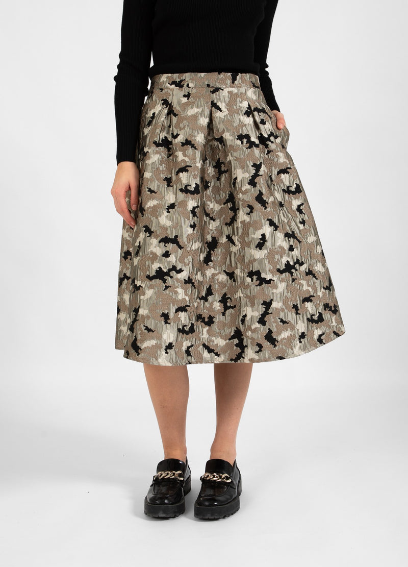 Coster Copenhagen  JACQUARD NEDERDEL Skirt Graphic jaquard - 934