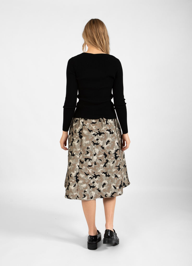 Coster Copenhagen  JACQUARD NEDERDEL Skirt Graphic jaquard - 934