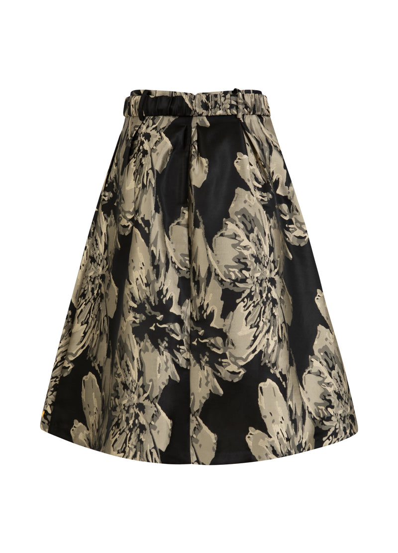 Coster Copenhagen JACQUARD NEDERDEL Skirt Sand jaquard - 332