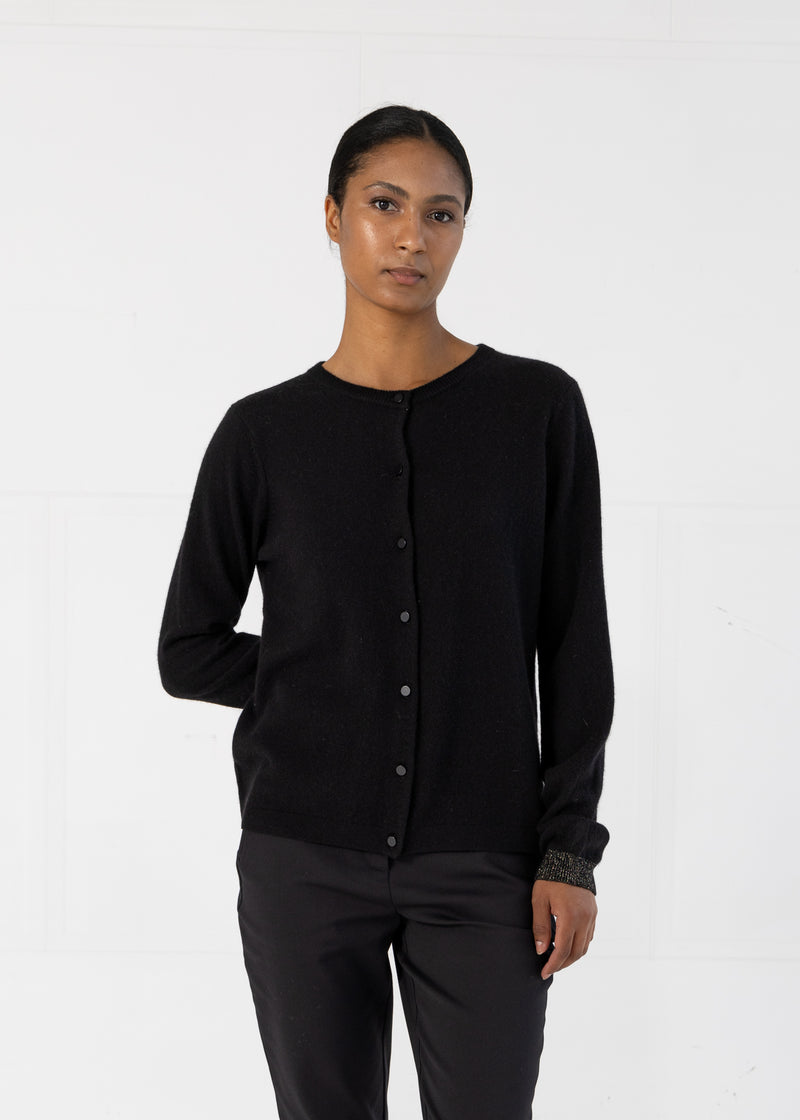 Coster Copenhagen KASHMIR CARDIGAN Knitwear Black - 100