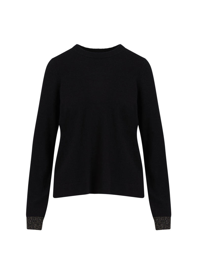 Coster Copenhagen KASHMIR SWEATER Knitwear Black - 100