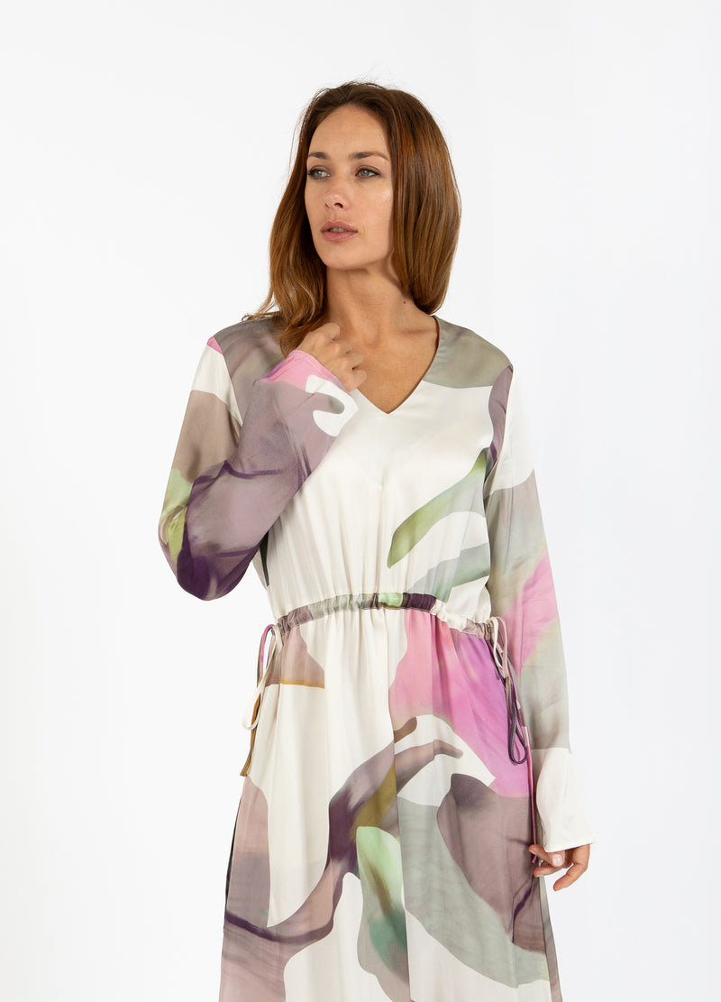 Coster Copenhagen KJOLE I LIQUID FLOWER PRINT Kjole Liquid flower print - 926