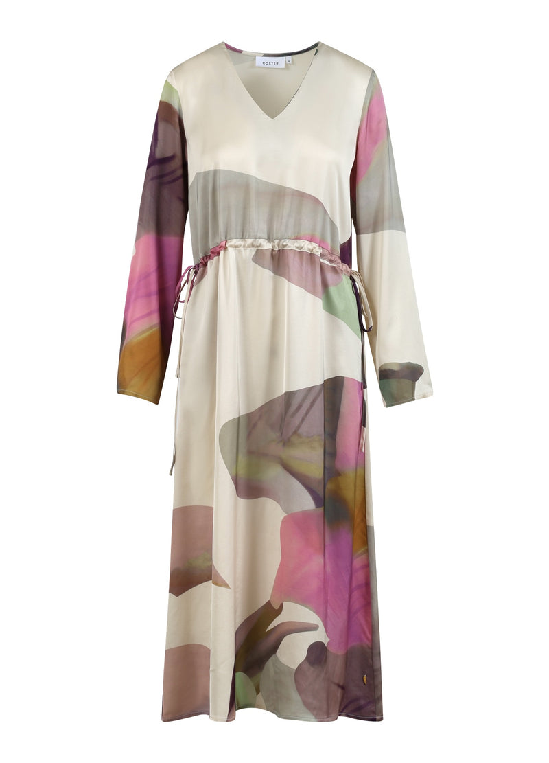 Coster Copenhagen KJOLE I LIQUID FLOWER PRINT Kjole Liquid flower print - 926