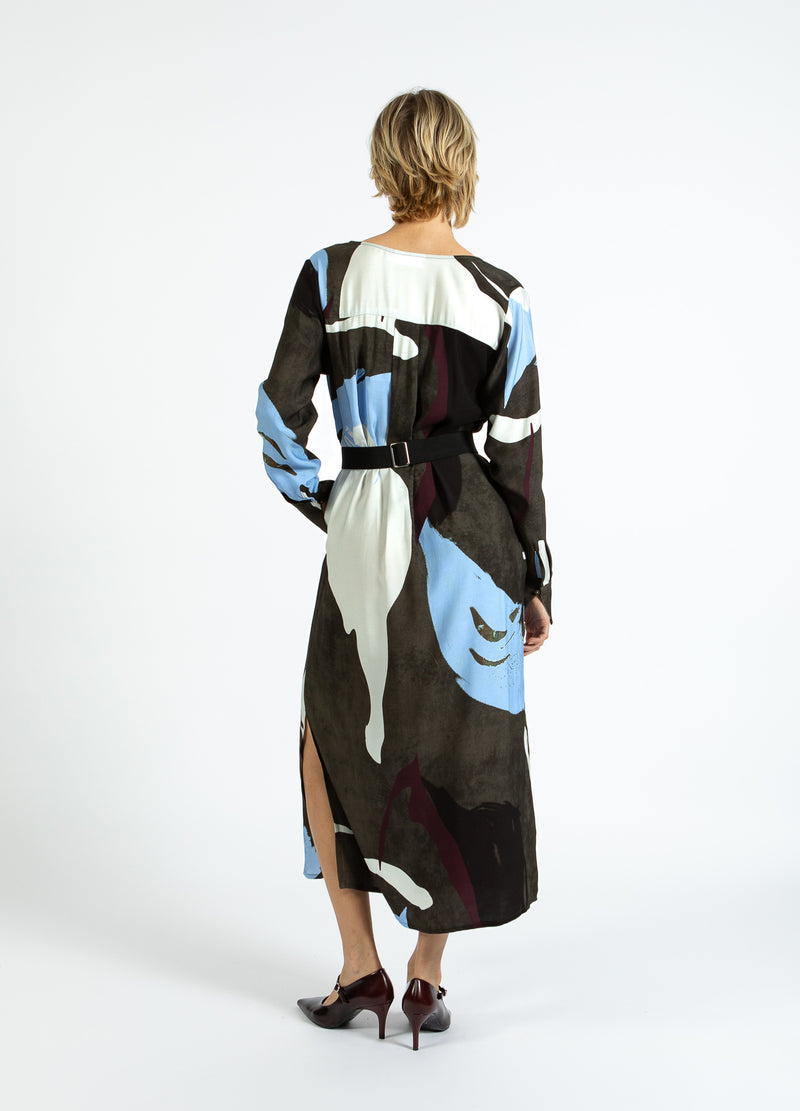 Coster Copenhagen KJOLE I SHADOW GRAPHIC PRINT Kjole Shadow graphic print - 955