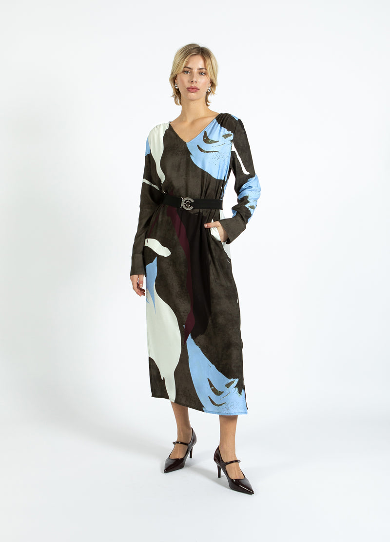 Coster Copenhagen KJOLE I SHADOW GRAPHIC PRINT Kjole Shadow graphic print - 955