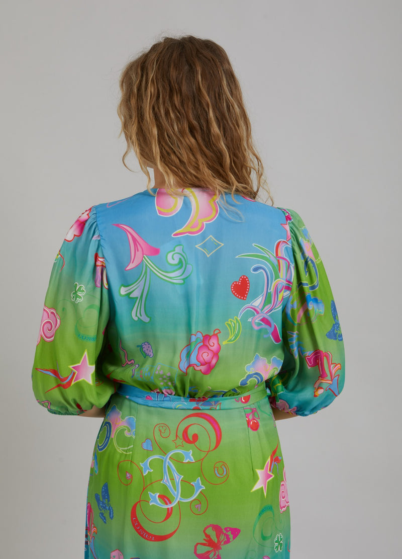Coster Copenhagen KJOLE M. GAME ON PRINT Kjole Game on print - 901