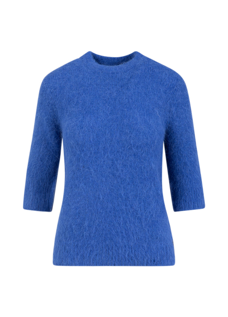 Coster Copenhagen KORTÆRMET STRIK Knitwear Rich blue - 583