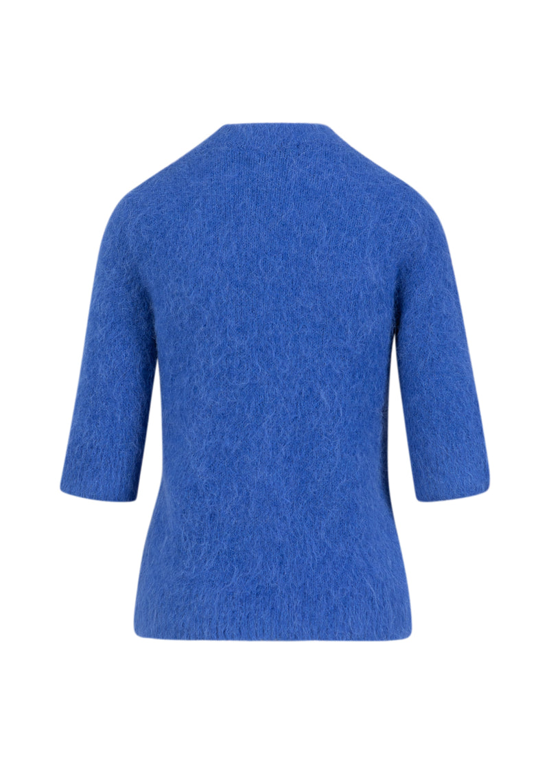 Coster Copenhagen KORTÆRMET STRIK Knitwear Rich blue - 583