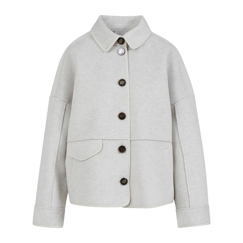 Coster Copenhagen  KORT JAKKE Outerwear Creme - 241