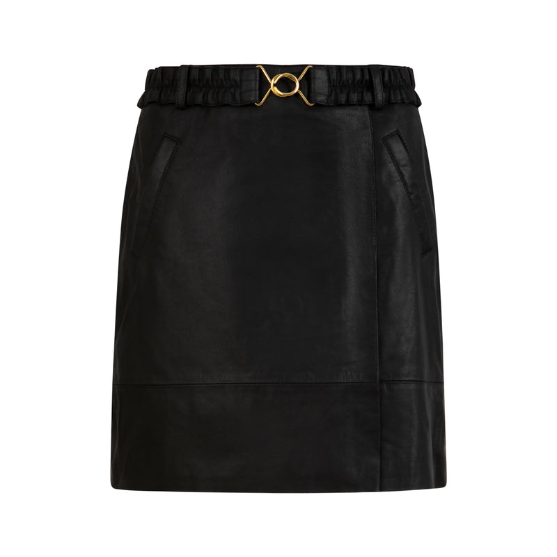 Coster Copenhagen LÆDERNEDERDEL Skirt
