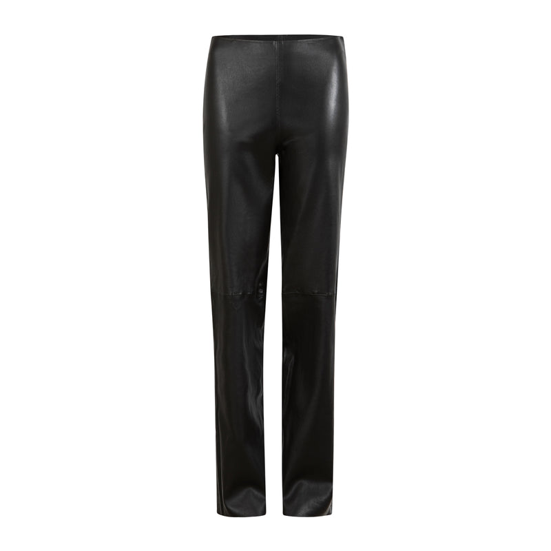 Coster Copenhagen LANGE LÆDERLEGGINGS - MYNTE FIT Pants