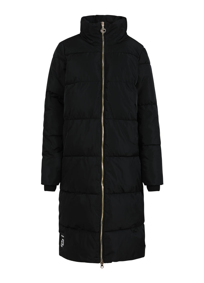 Coster Copenhagen  LANG PUFFERJAKKE Outerwear Black - 100