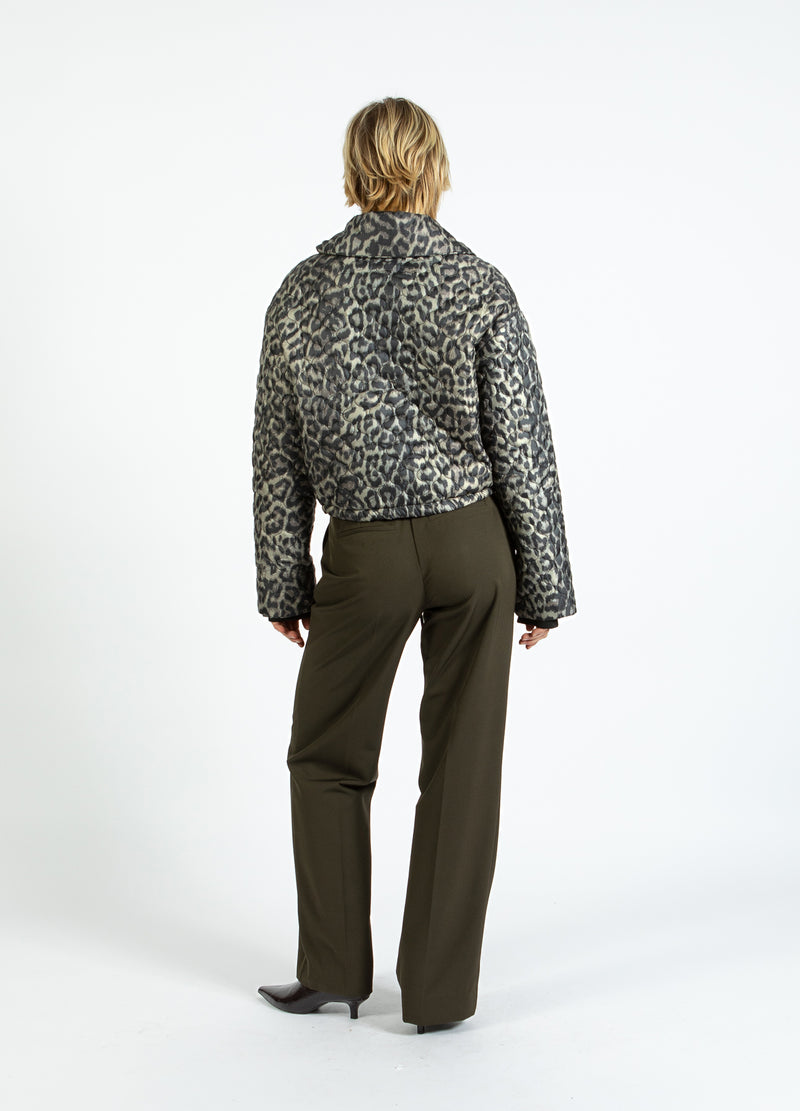 Coster Copenhagen LEO PUFFER JAKKE Outerwear Leo print - 919