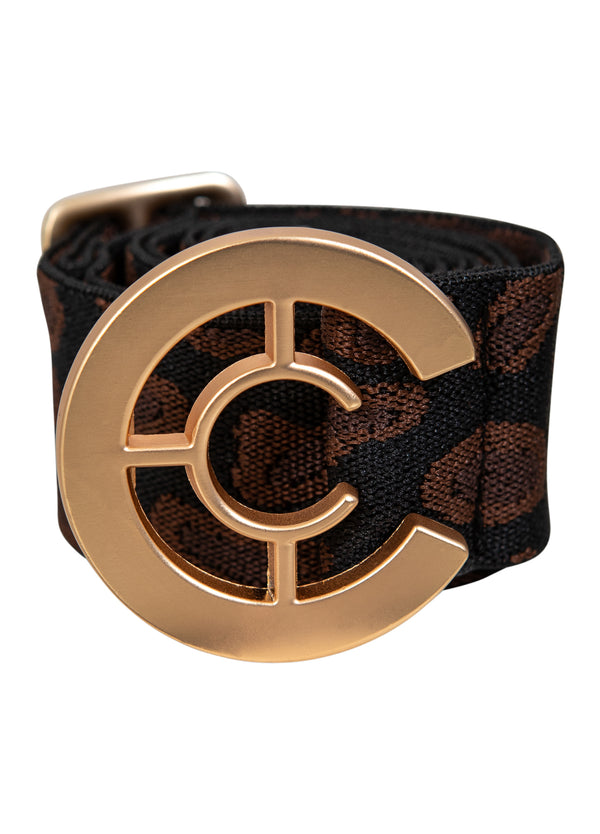Coster Copenhagen LOGOBÆLTE Accessories Dark leo print - 900