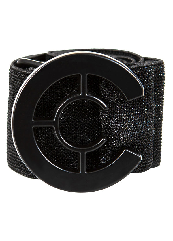 Coster Copenhagen LOGO ELASTIK BÆLTE Accessories Black lurex - 100