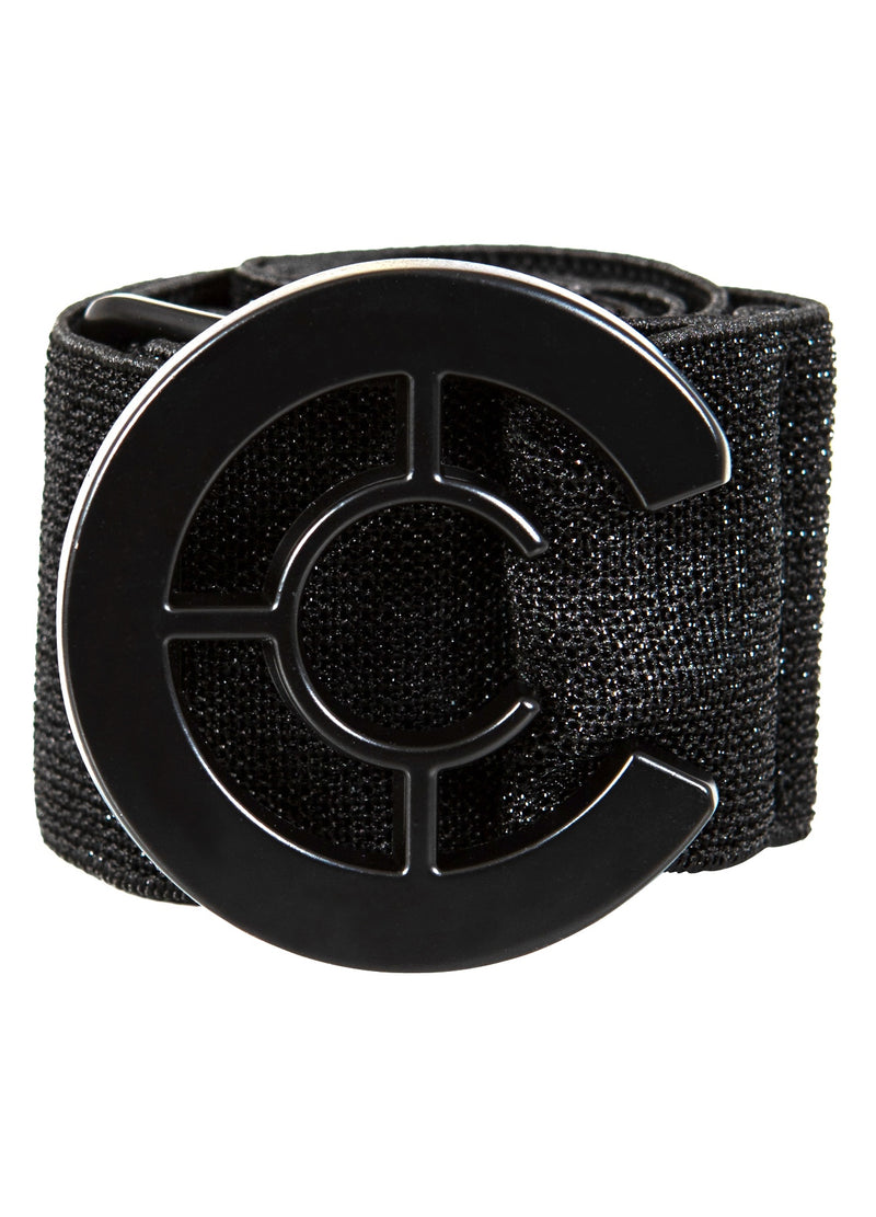 Coster Copenhagen LOGO ELASTIK BÆLTE Accessories Black lurex - 100