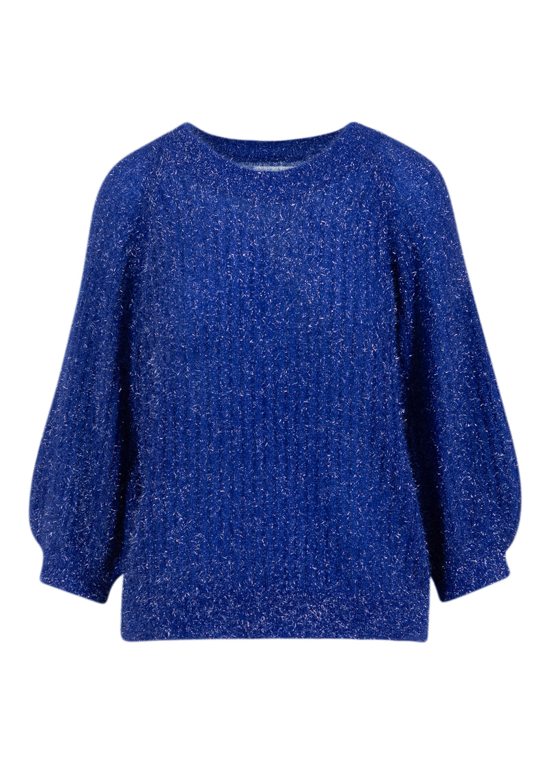 Coster Copenhagen LUREX STRIK Knitwear Rich blue - 583