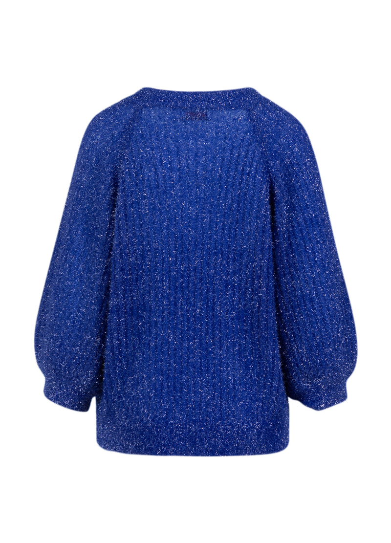 Coster Copenhagen LUREX STRIK Knitwear Rich blue - 583