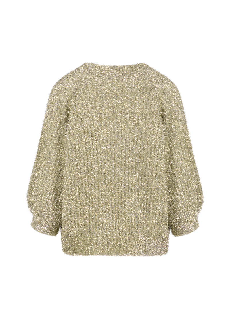 Coster Copenhagen LUREX STRIK Knitwear Champagne - 299