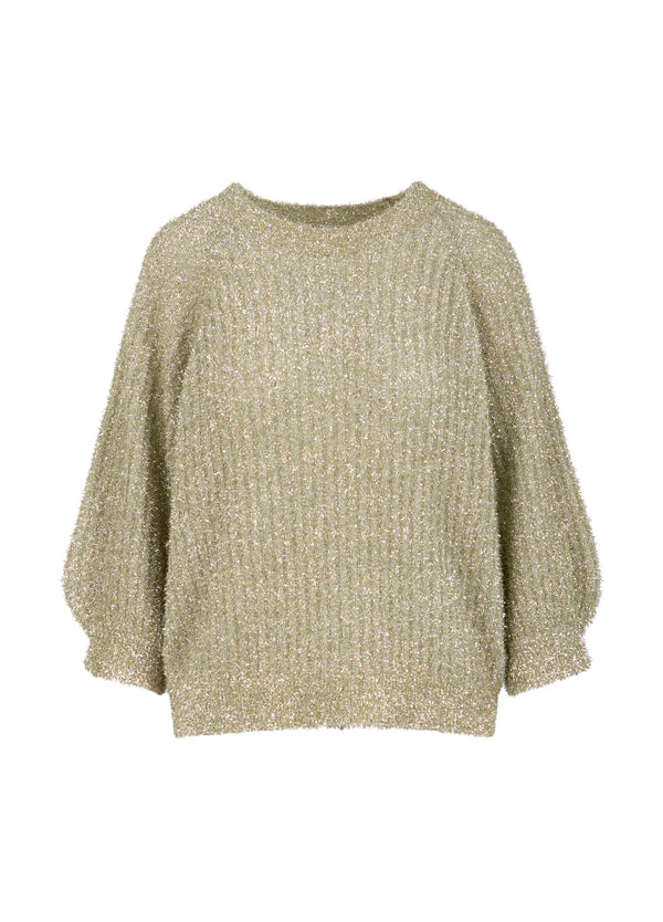 Coster Copenhagen LUREX STRIK Knitwear Champagne - 299