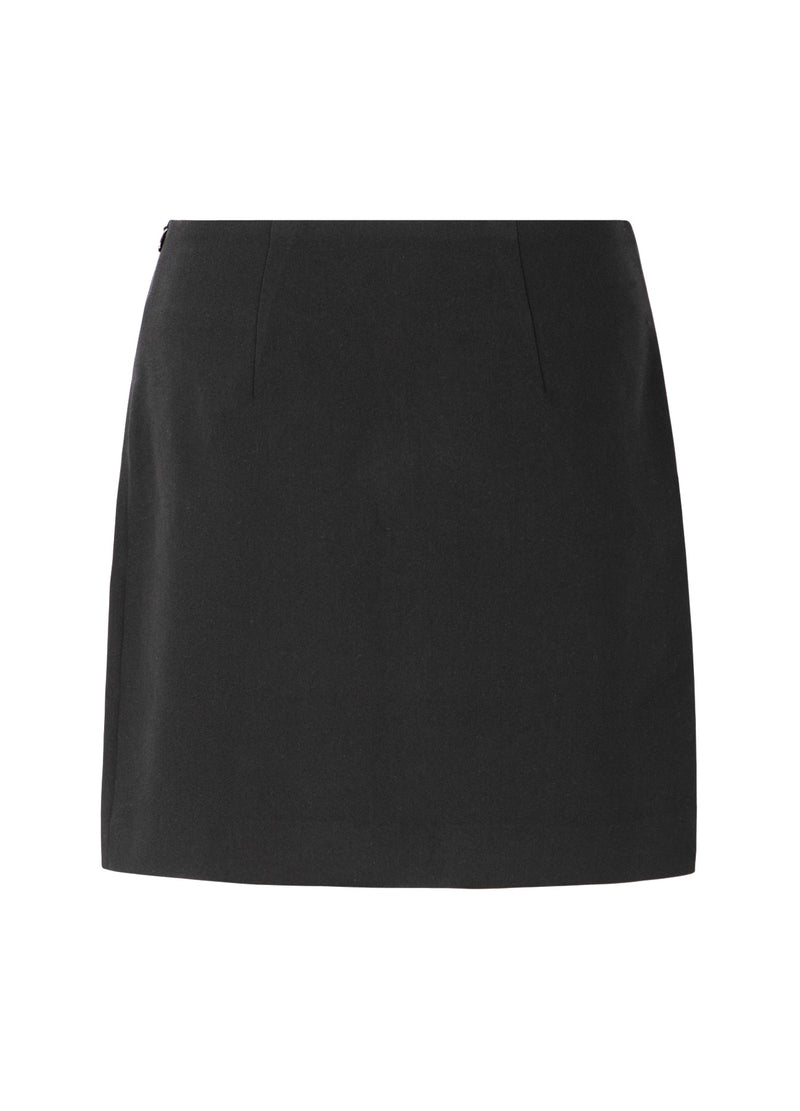 Coster Copenhagen MININEDERDEL MED BLOMSTER Skirt Black - 100