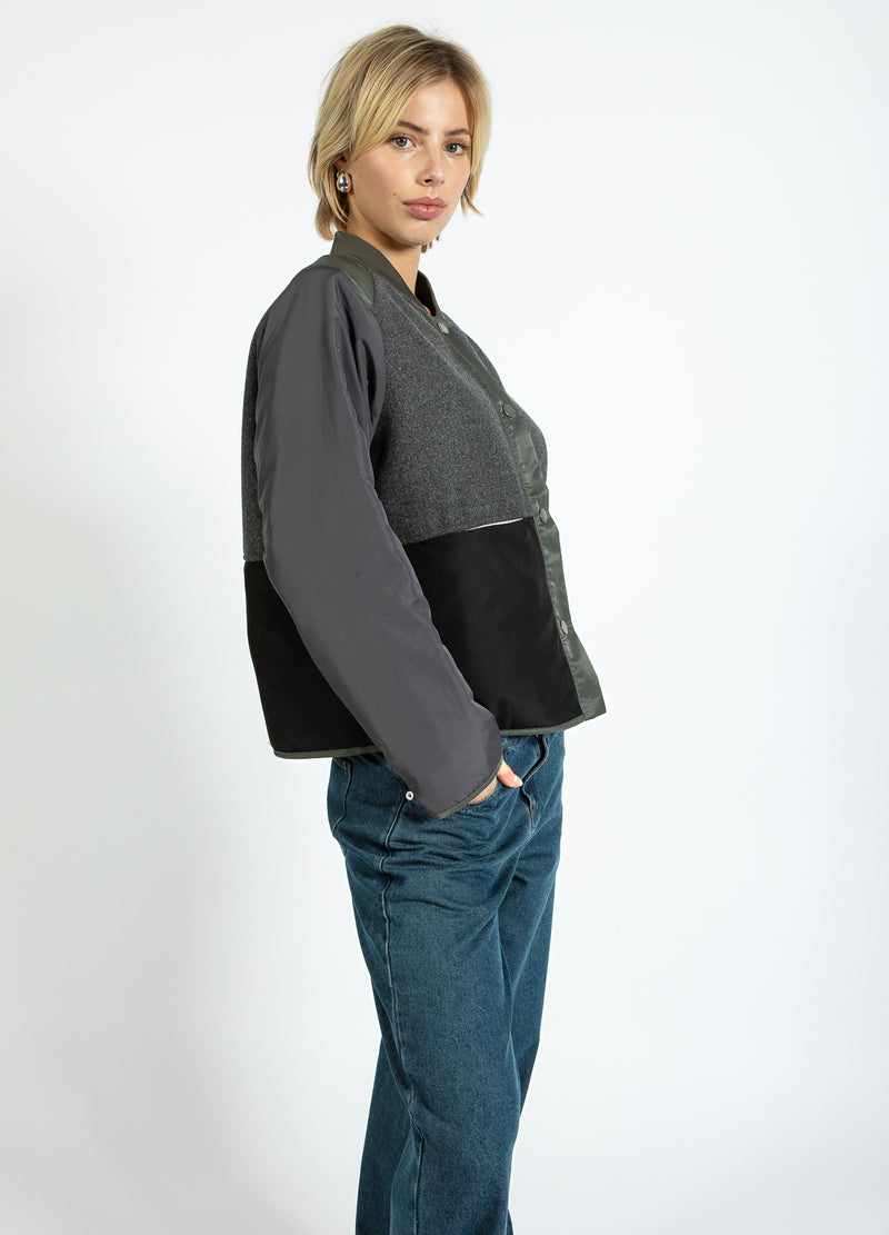 Coster Copenhagen MULTIFARVET JAKKE Outerwear Multi grey - 949