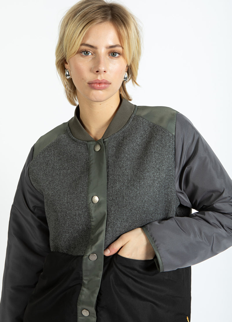 Coster Copenhagen MULTIFARVET JAKKE Outerwear Multi grey - 949