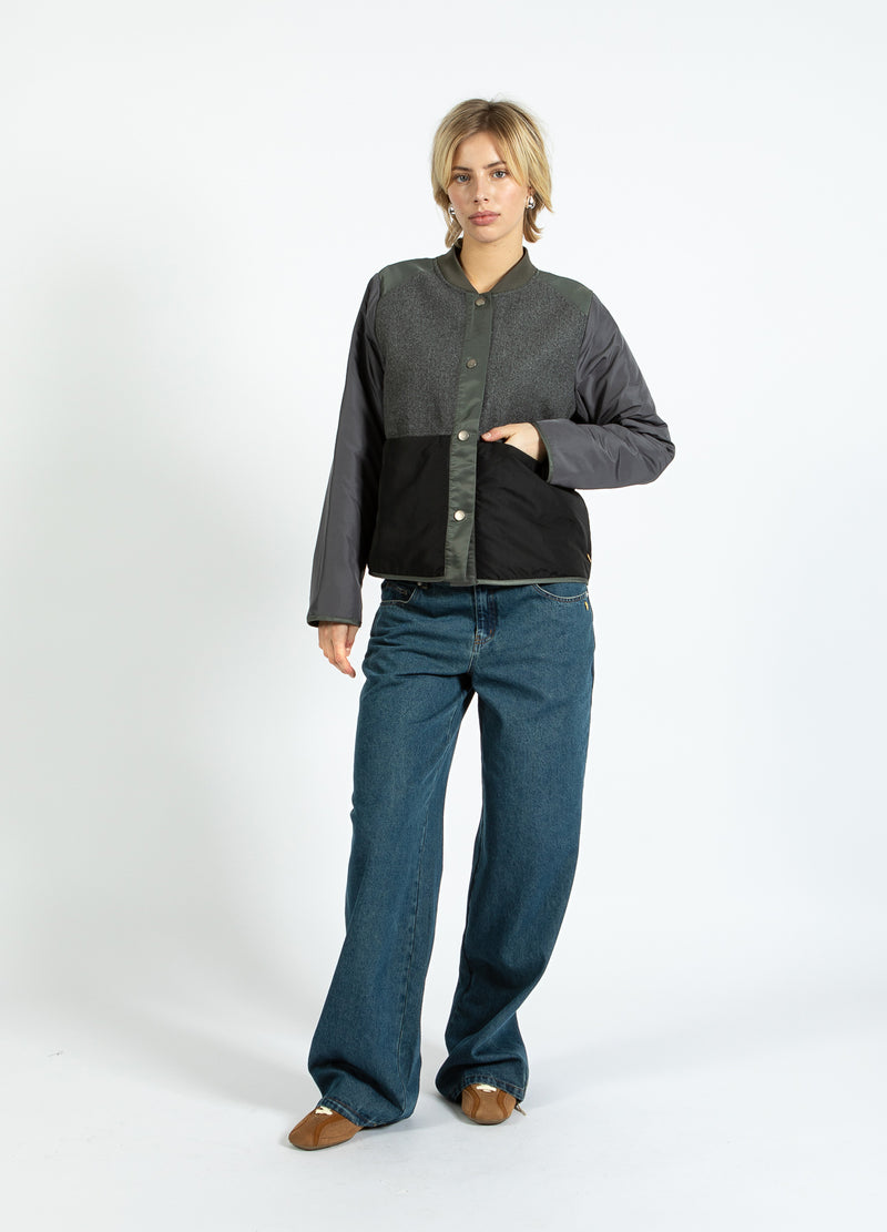 Coster Copenhagen MULTIFARVET JAKKE Outerwear Multi grey - 949