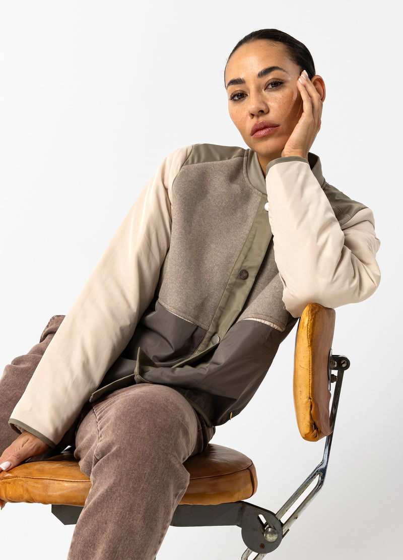 Coster Copenhagen MULTIFARVET JAKKE Outerwear Multi sand - 944