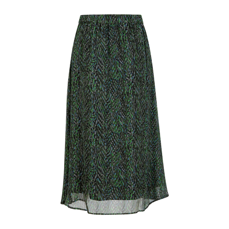 Coster Copenhagen NEDERDEL I FIRESTORMS PRINT Skirt