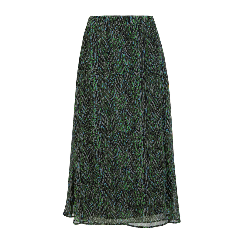 Coster Copenhagen NEDERDEL I FIRESTORMS PRINT Skirt Firestorm print - 975