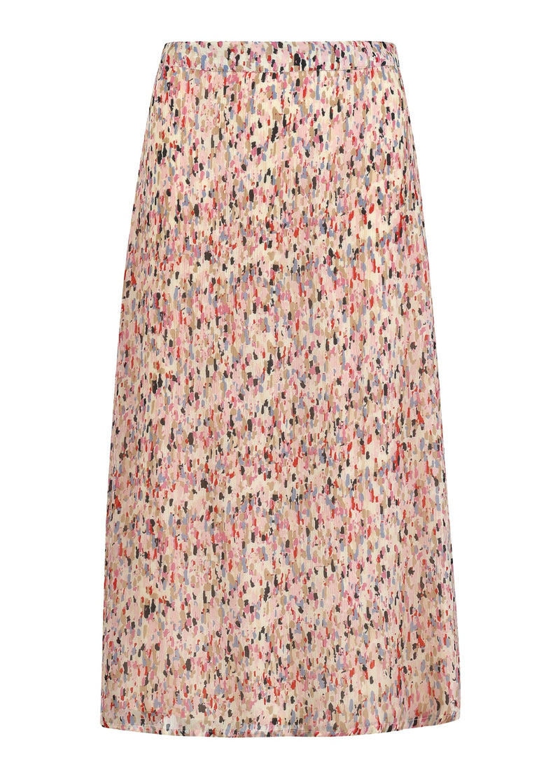 Coster Copenhagen NEDERDEL I MULTI SPLASH PRINT Skirt Multi splash print - 974