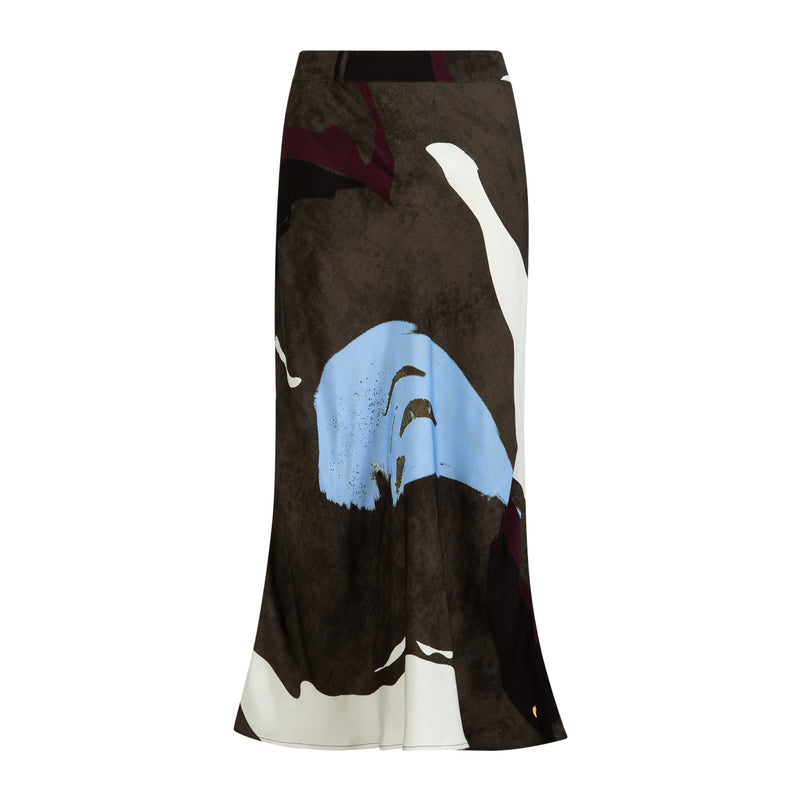 Coster Copenhagen NEDERDEL I SHADOW GRAPHIC PRINT Skirt