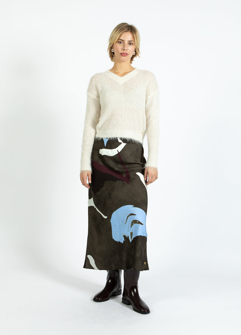 Coster Copenhagen NEDERDEL I SHADOW GRAPHIC PRINT Skirt